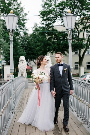 Прогулка в свадебный день Тины и Ивана