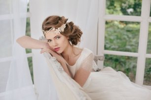 Винтажный образ невесты