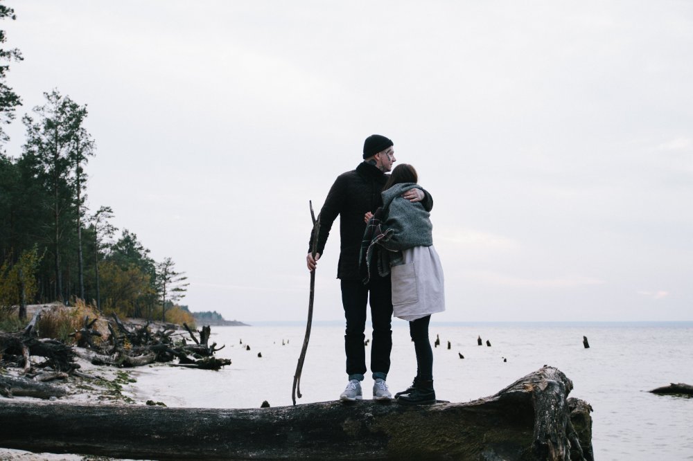 Lovestory на берегу моря