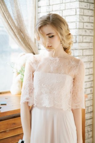 Утро невесты. Нежный свадебный образ