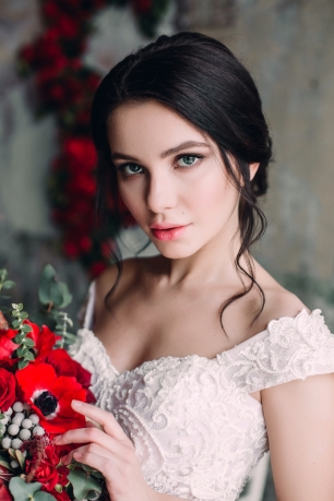 Эффектный образ невесты