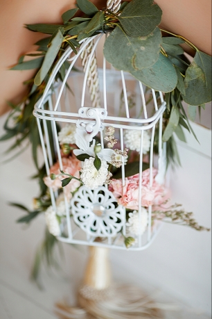 Необычный букет невесты