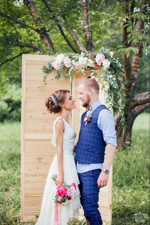 Свадебная церемония на выезде