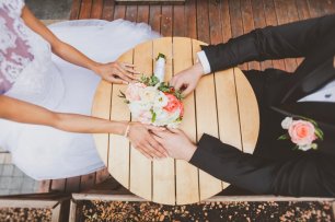 Фотосессия: букет невесты