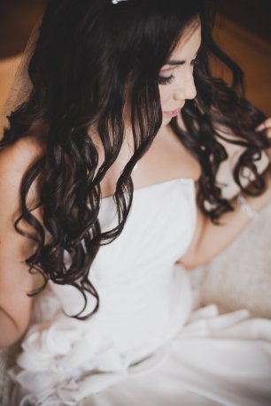 Макияж и прическа невесты