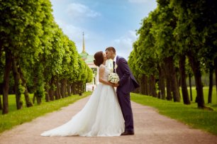 Свадебная фотосессия в парке