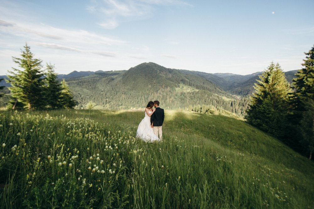 горы, свадьба