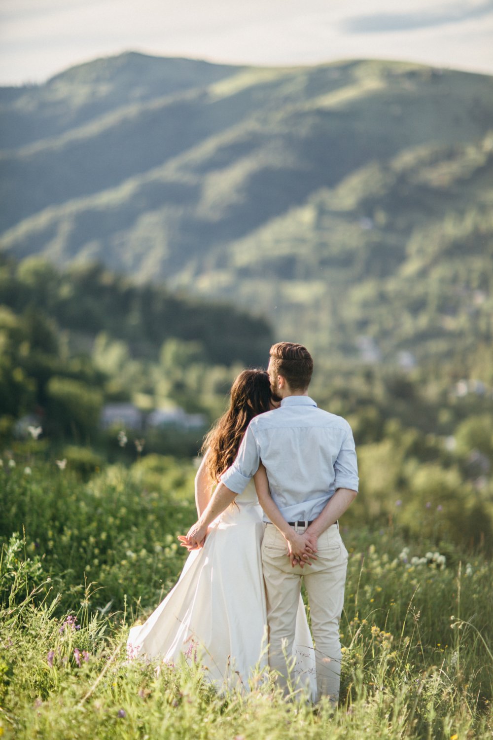 горы, свадьба