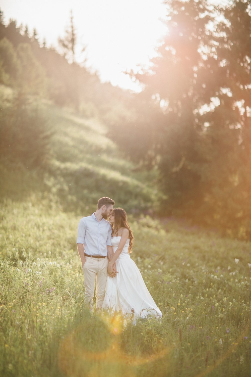 горы, свадьба