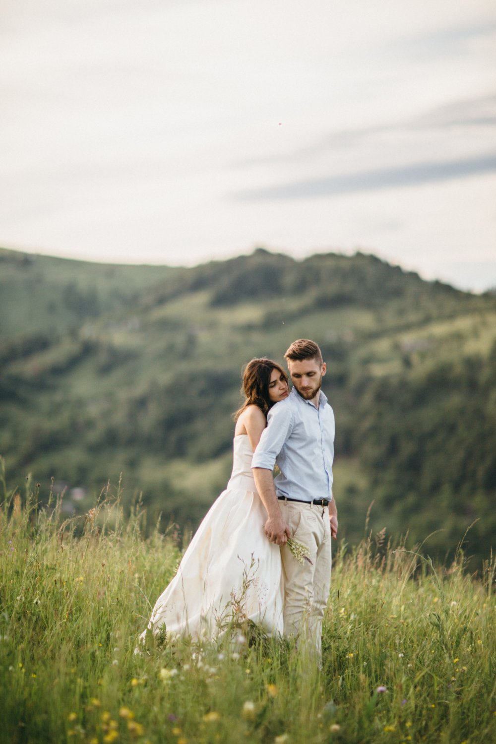 горы, свадьба