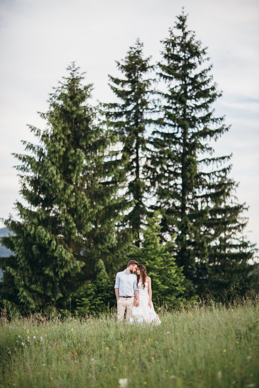 горы, свадьба