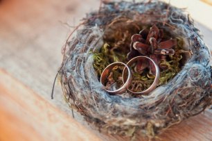 Подушечка-гнездо для колец