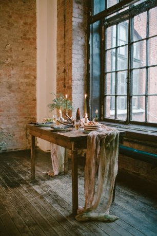 Оформление стола в стиле Бохо