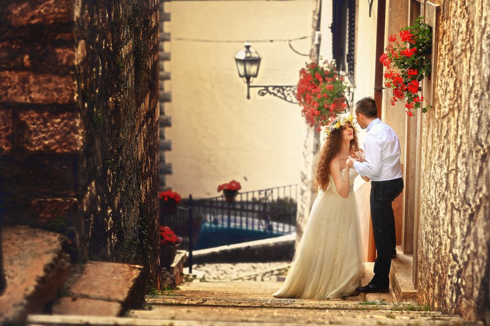 свидание на улице