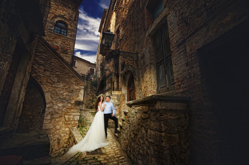 старинный город