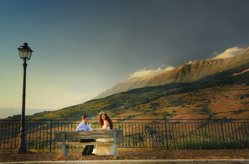 свадьба в горах