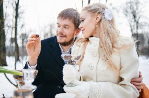 Фотосессия зимой