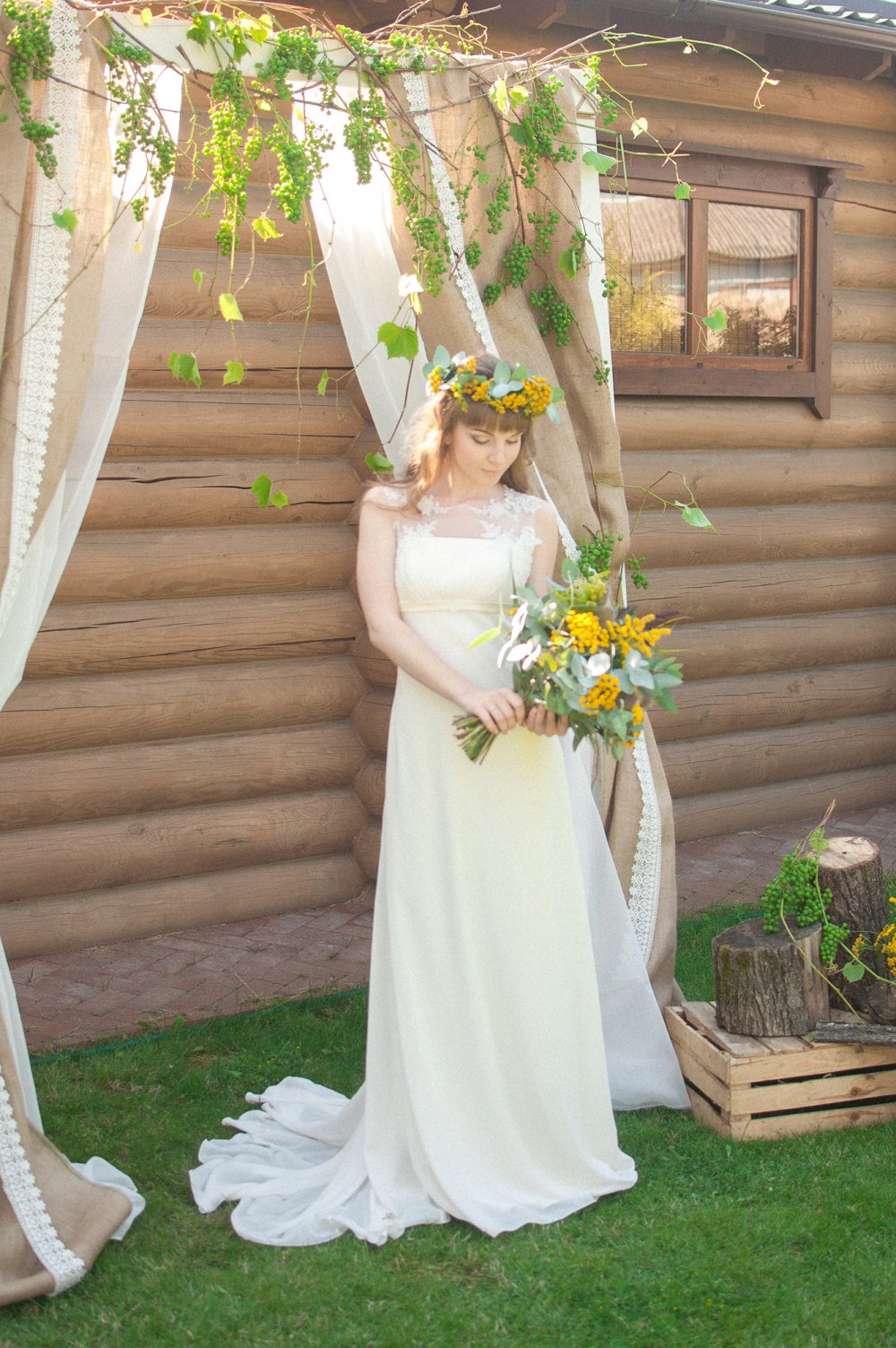 Свадьба в стиле рустик. Стилизованная съемка.