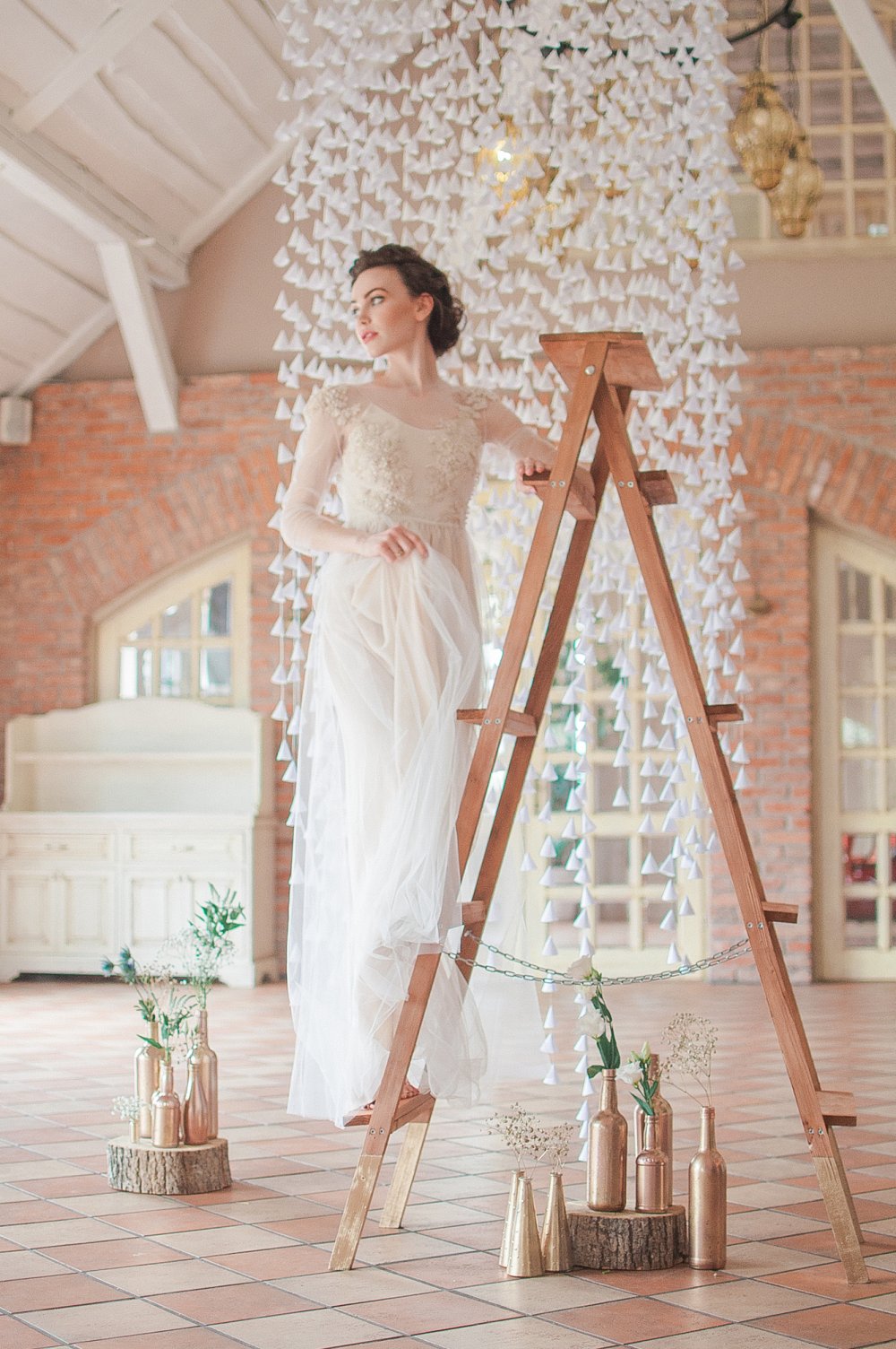 Весенняя свадьба. Стилизованная съемка.