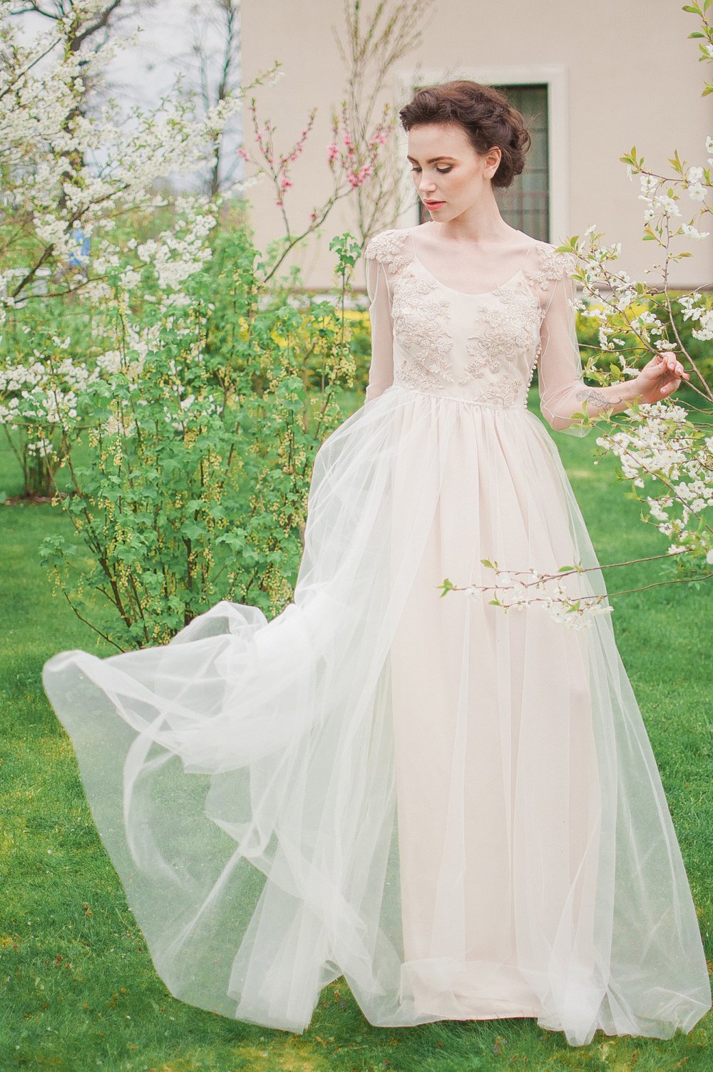 Весенняя свадьба. Стилизованная съемка.