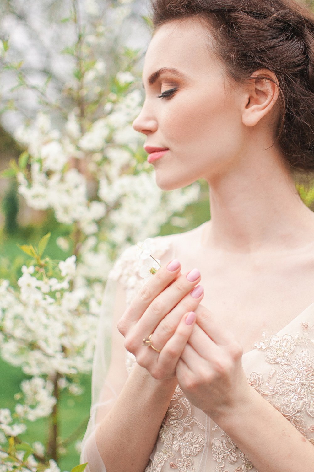 Весенняя свадьба. Стилизованная съемка.