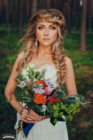 Невеста в стиле бохо