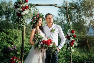 Выездная регистрация на берегу Финского залива