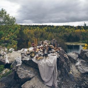 Свадьба в духе северного Средневековья