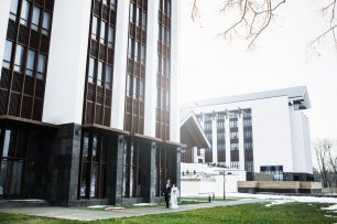 Прогулка молодожен