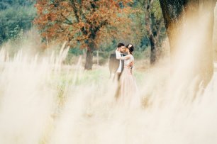 Загородняя прогулка осеннем днем