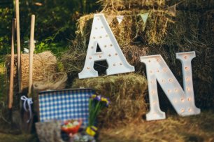 Горящие буквы