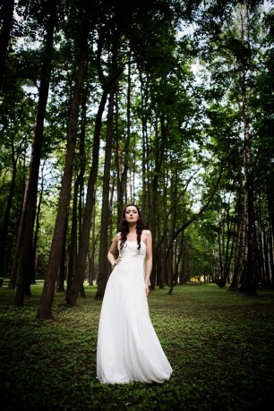 Невеста на прогулке