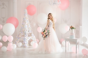 Утро невесты в стиле Dior Paris