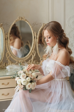 Будуарное утро невесты