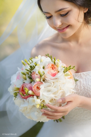 Нежный букет невесты