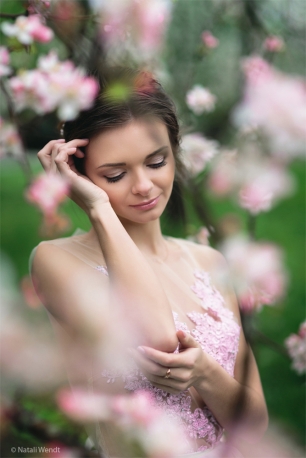 Весенний портрет невесты