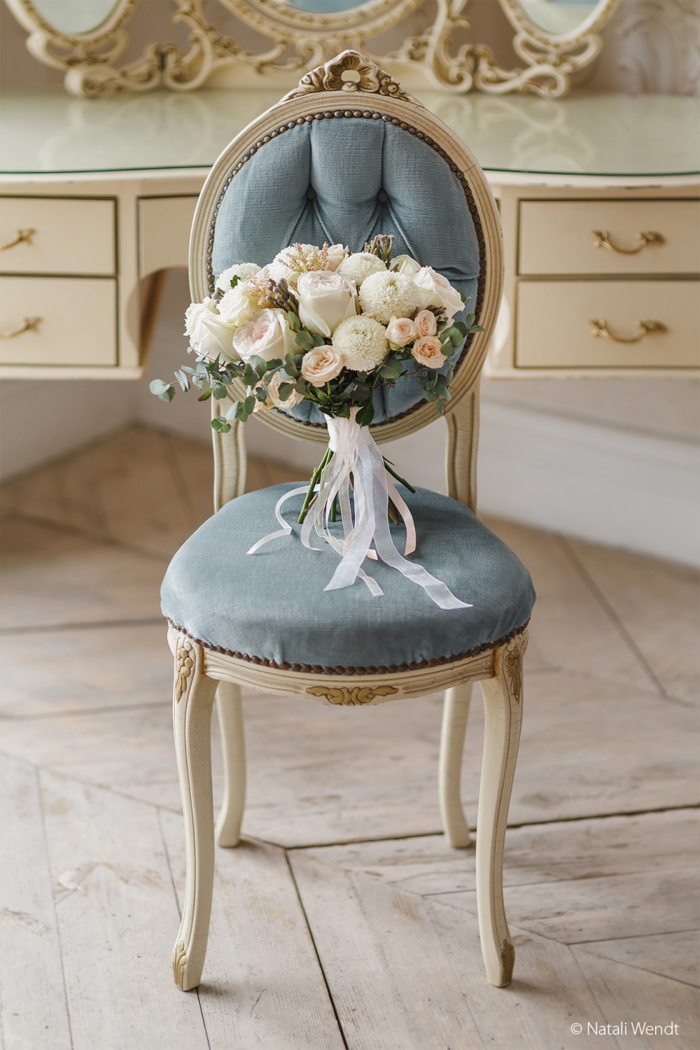 Зефирный букет невесты