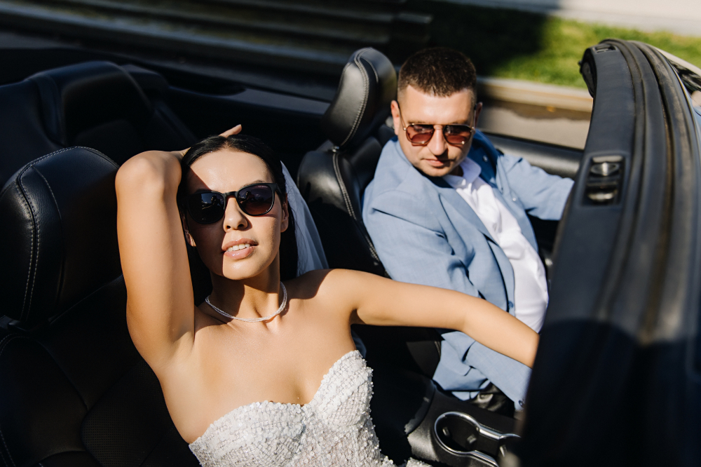 Фотосессия в кабриолете