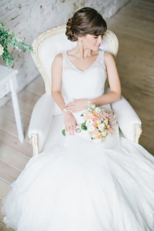 Невеста в студии
