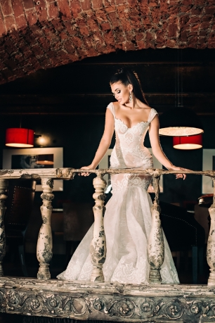 Роскошное свадебное платье