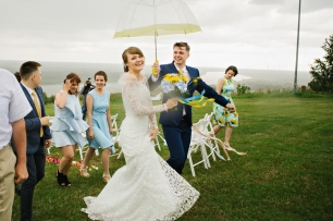 Яркая свадьба