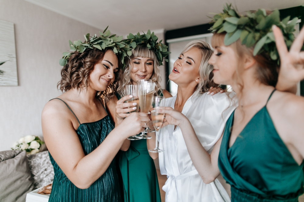 Утро невесты с подружками