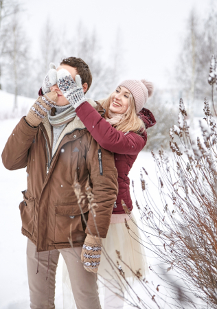 фотосессия love story в лесу, фотограф АННА БАЖАНОВА