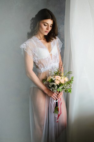 Изысканное утро невесты