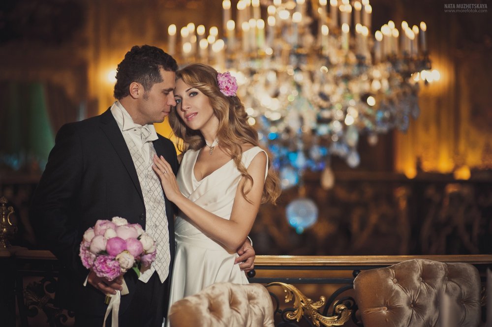 Портрет жениха и невесты в ресторане Турандот