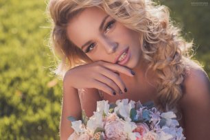 Летний образ невесты