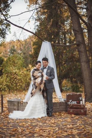 Зона регистрации Павла и Татьяны