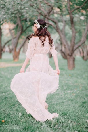 Кружевной халатик