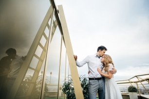 На крыше можно поиграть не только с пейзажами