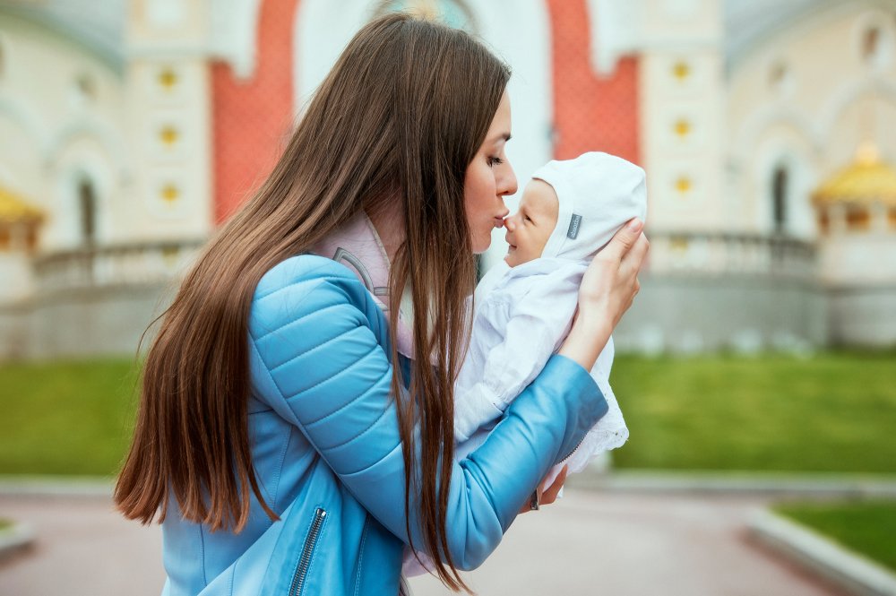 прогулка перед крещением ребенка 